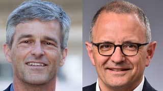 Daniel Siegenthaler SP und Hanspeter Hilfiker FDP 