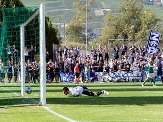 Im letzten Jahr startete der FC Zürich gegen den FC Chippis in den Cup. 