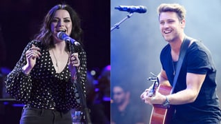 Je ein Bild der Sängerin Amy Macdonald und des Sängers Bastian Baker.