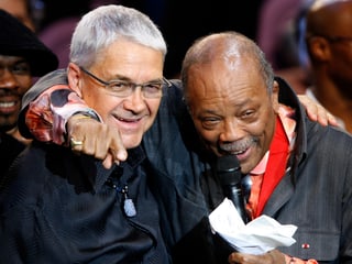 Claude Nobs und Quincy Jones Claude Nobs und Quincy Jones