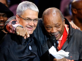 Claude Nobs und Quincy Jones