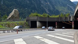 Nordportal des Gotthard-Strassentunnels