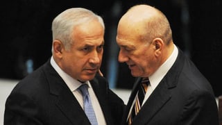 Netanjahu. Olmert. Netanjahu. Olmert.