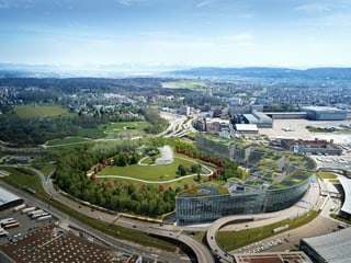 Auf 160'000 Quadratmetern wird am Flughafen Zürich das Milliardenprojekt Circle eröffnet.