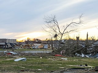 Trümmer in Kentucky