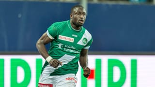 FCSG-Coach Jeff Saibene funktionierte Pa Modou vom Mittelfeldspieler zum Aussenverteidiger um. Auf derselben Position soll der 23-Jährige nun beim FC Sion für Furore sorgen.