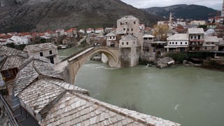 Die Ortschaft Mostar