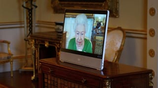 Queen auf einem Bildschirm.