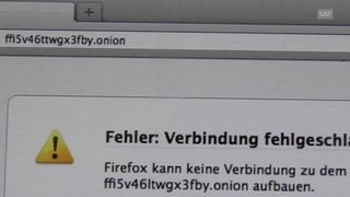 Die Adresszeile eines Tor-Browsers mit der darunterstehenden Nachricht, dass die Verbindung zur gesuchten Seite fehlgeschlagen ist. Die Adresszeile eines Tor-Browsers mit der darunterstehenden Nachricht, dass die Verbindung zur gesuchten Seite fehlgeschlagen ist.
