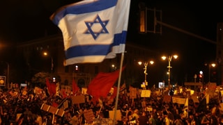 Fahne Israel.