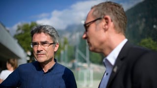 Mario Cavigelli (links) und Christian Rathgeb