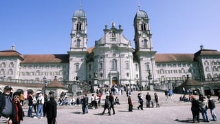 Ansicht des Klosters Einsiedeln