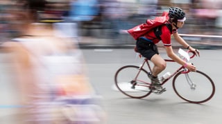 Ein Velokurier Ein Velokurier