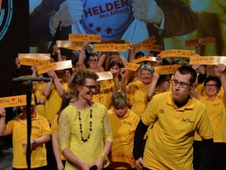 Chor mit Christina Frei-Hutter.