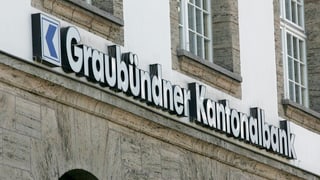 Schriftzug der Bündner Kantonalbank