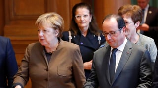 Merkel und Hollande entsetzt