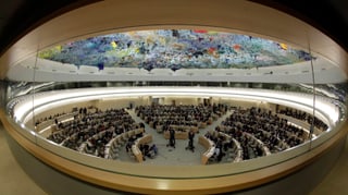 Der UNO-Menschenrechtsrat in Genf. 