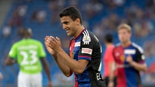 Elyounoussi nach seinem Treeeffer.