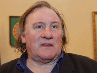 Porträt von Gérard Depardieu.