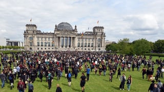 Bundestagsgebäude.