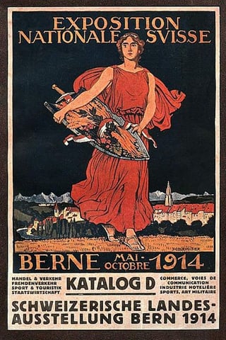 Plakat Landesausstellung 1914