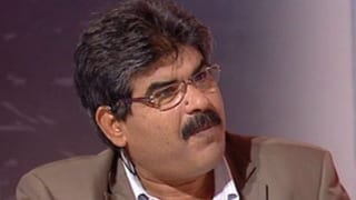Mohamed Brahmi in einem Fernsehninterview. Mohamed Brahmi in einem Fernsehninterview.