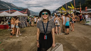Tina Nägeli hat die Koffer gepackt. Mit dem Gampel geht der lange Festivalsommer leider schon zu Ende. Tina Nägeli hat die Koffer gepackt. Mit dem Gampel geht der lange Festivalsommer leider schon zu Ende.