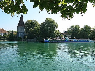 Schiff auf Aare
