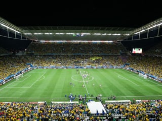 Die Arena Sao Paulo beim Eröffnungsspiel zwischen Brasilien und Kroatien.