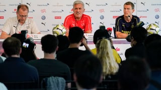 Nati-Coach Vladimir Petkovic an der Medienkonferenz Nati-Coach Vladimir Petkovic an der Medienkonferenz