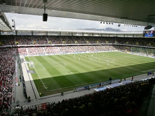 Im Stade de Suisse findet der Final zwischen YB und dem FCZ statt.