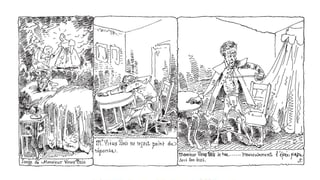 Ein paar Comics von Rodolphe Töpffer.