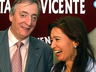 Das Ehepaar Kirchner in Nahaufnahme