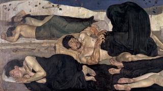 Ferdinand Hodler: Die Nacht (1889/90) Ferdinand Hodler: Die Nacht (1889/90)