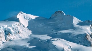 Monte-Rosa-Massiv mit Dufourspitze als höchstem Punkt
