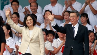 Taiwans aktuelle Präsidentin Tsai Ing-wen und Vizepräsident Chen Chien-jen