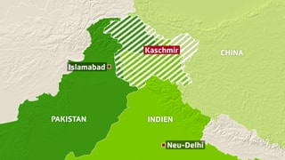 Karte Kaschmir