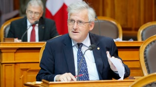 Hans Stöckli im Ständerat.