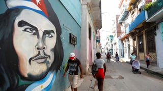 Strassenszene in Havanna.