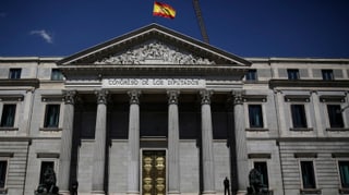 Parlamentsgebäude in Madrid