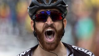 Simon Geschke gewinnt die 17. Etappe der Tour de France.