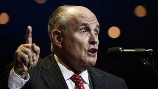 Rudolph Giuliani war Bürgermeister in New York City und ist derzeit der persönliche Anwalt von Donald Trump. Rudolph Giuliani war Bürgermeister in New York City und ist derzeit der persönliche Anwalt von Donald Trump.