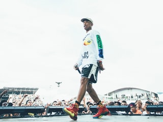Pharrell Williams im Element.