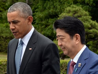 Barack Obama und Japans Premierminister Shinzo Abe.