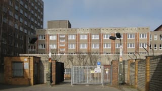 Aussenansicht des ehemaligen Stasi-Gefängnisses in Rostock. Aussenansicht des ehemaligen Stasi-Gefängnisses in Rostock.