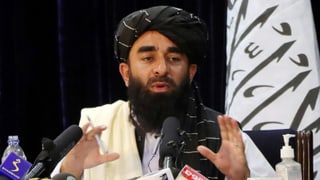 Taliban-Sprecher Sabiullah Mudschahid.