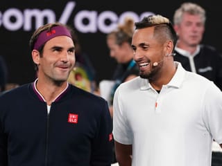 Das sagte Roger Federer nach seinem 8:6-Tiebreak-Sieg gegen Nick Kyrgios. Das sagte Roger Federer nach seinem 8:6-Tiebreak-Sieg gegen Nick Kyrgios.