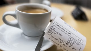 Kaffee mit Quittung Kaffee mit Quittung