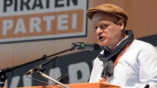 Parteivorsitzender der Piratenpartei Bernd Schlömer.