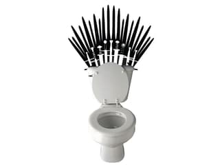 Zu sehen ist ein Game of Thrones-WC
